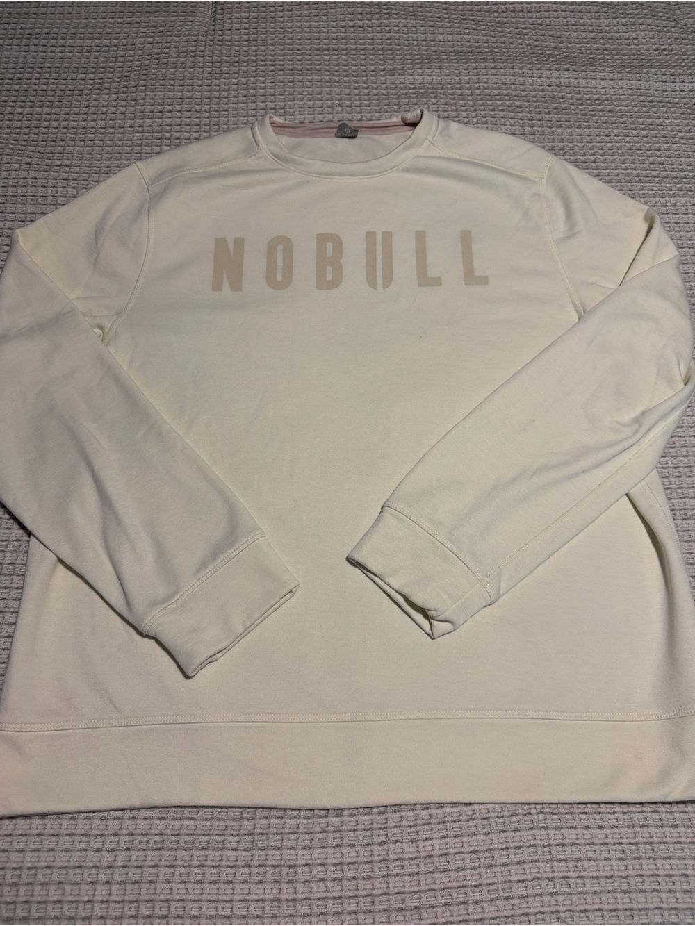 NOBULL Men’s XL Ivory Legacy Crew